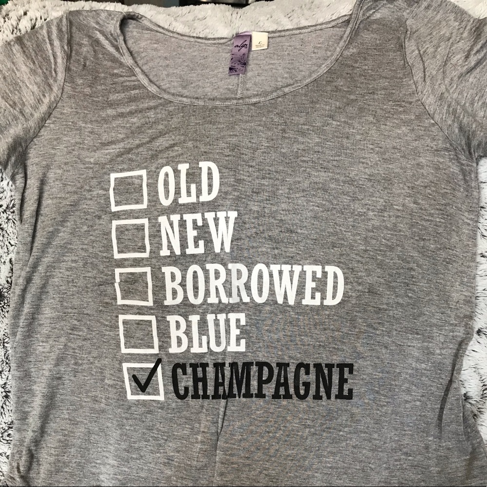 Bride Bachelorette T-shirt Size Large